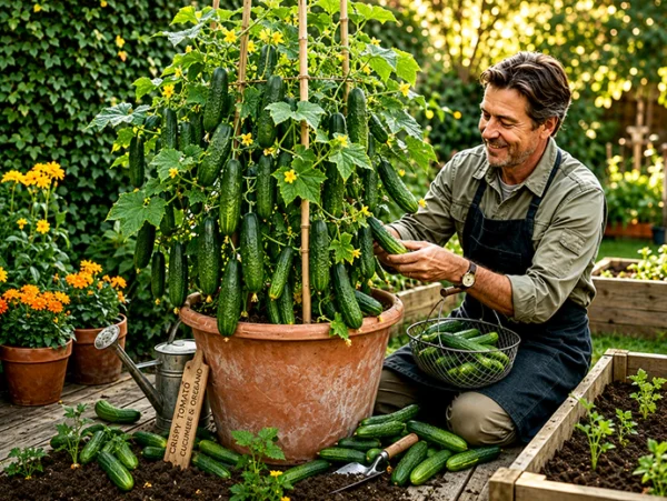 screenshot-huang-bg How to Grow Organic Cucumbers in Pots and Small Yards