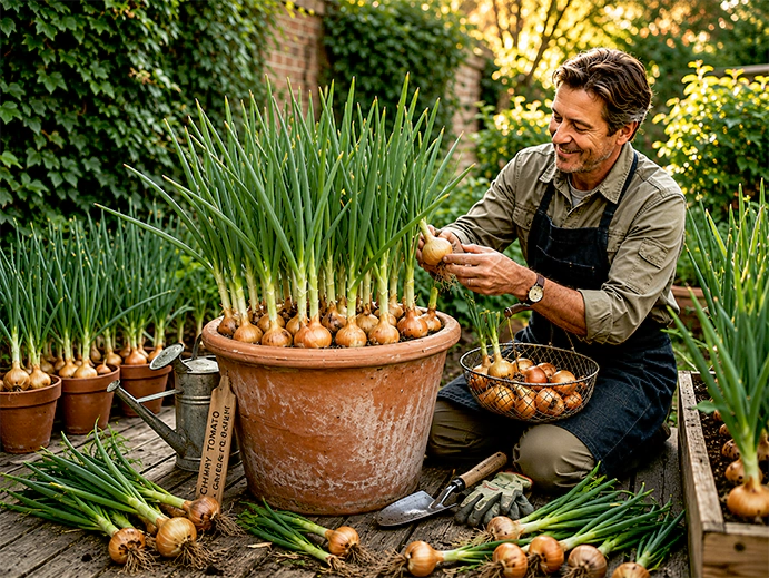 How to Grow Organic Onions in Pots and Small Yards