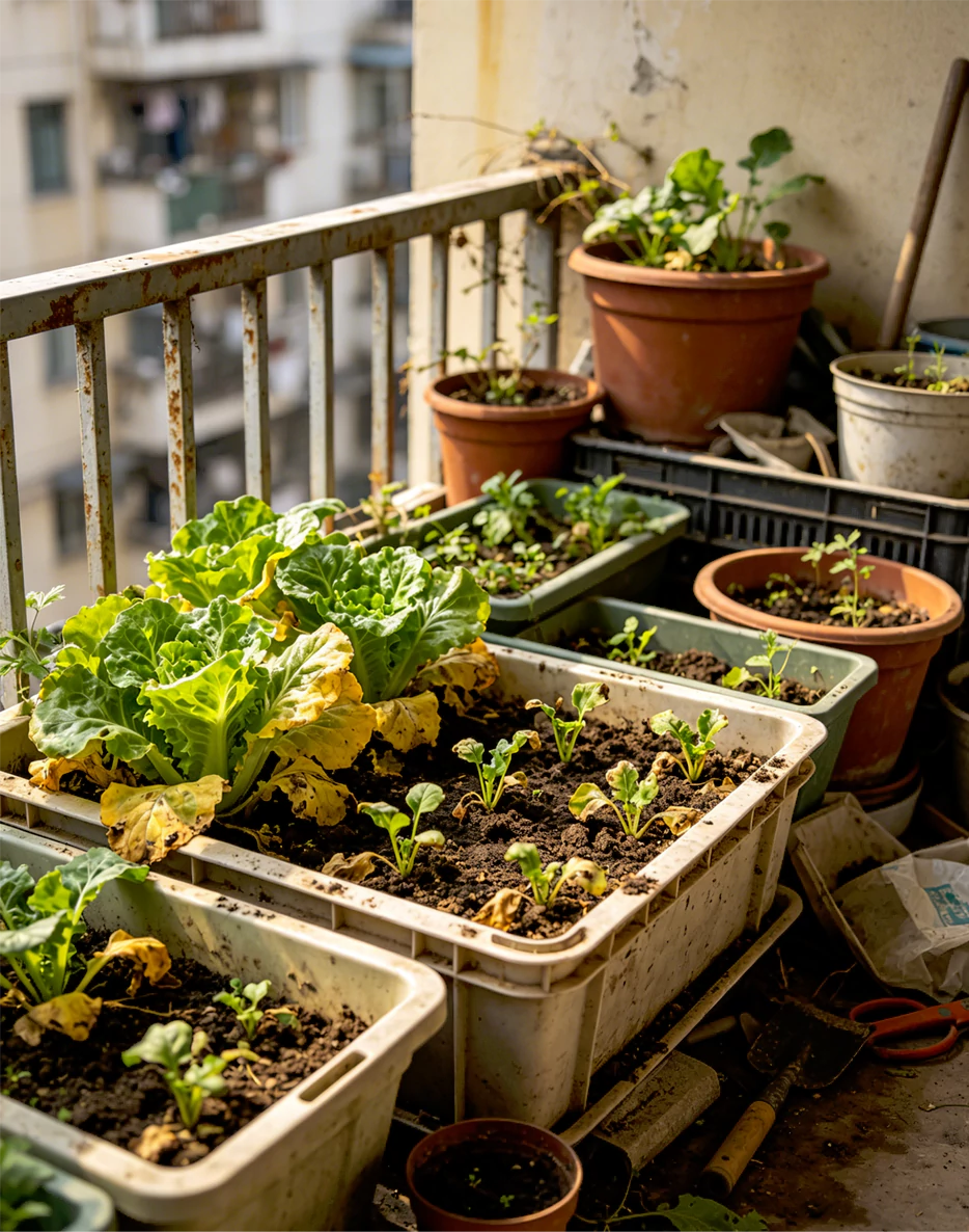 balcony gardening mistakes container size bg