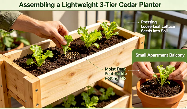 balcony vegetables garden video tutorial
