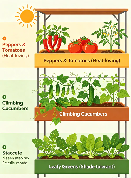 balcony vegetables garden