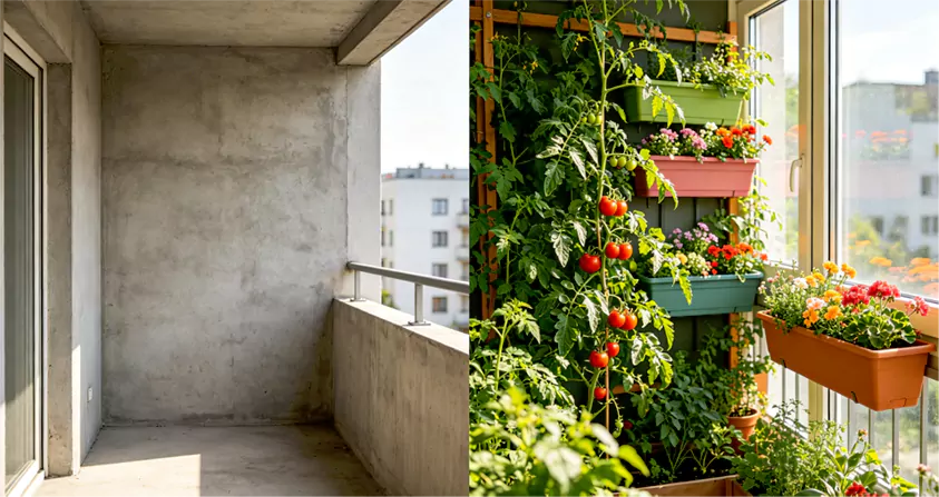 Balcony Vegetables Video Tutorial: Grow Your Own Food in a Tiny Space!