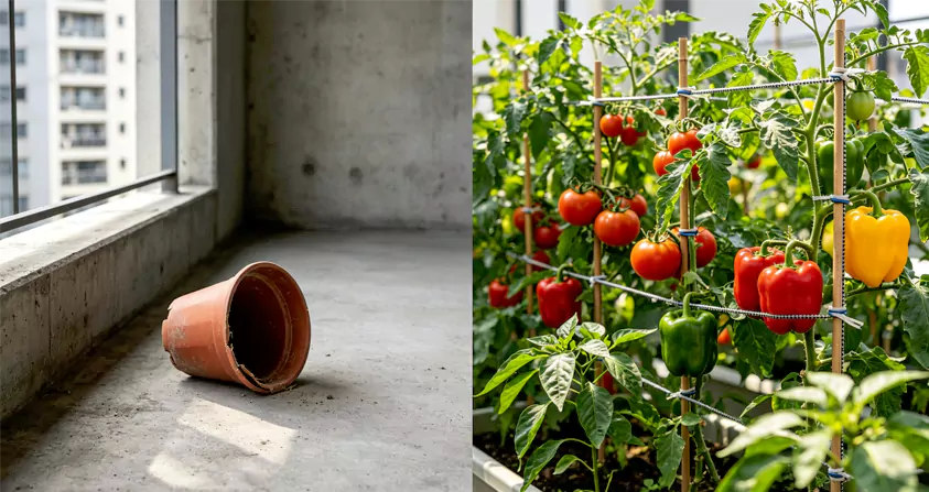 Best Balcony Vegetables Video Tutorial: Grow Tons of Food in a Tiny Space!