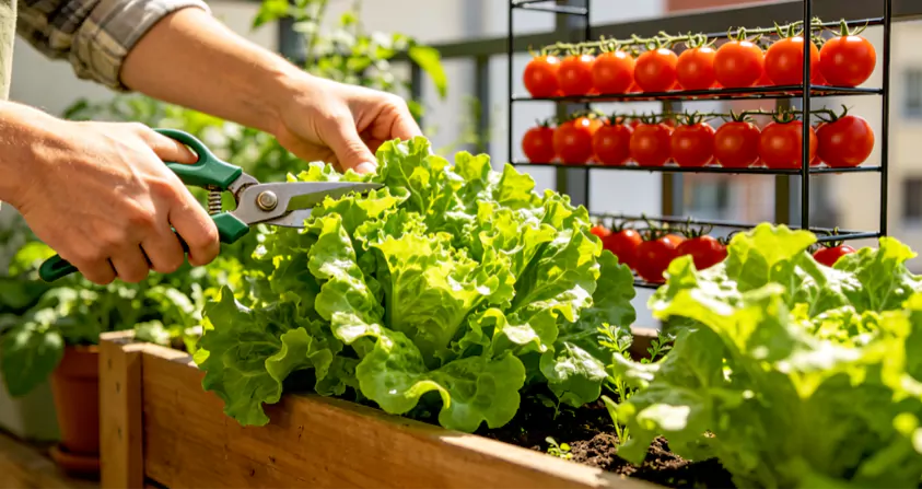 best balcony vegetables video tutorial