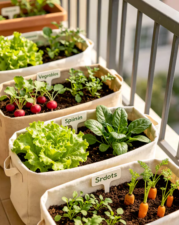 Fast-Growing Balcony Vegetables Video Tutorial for Beginners