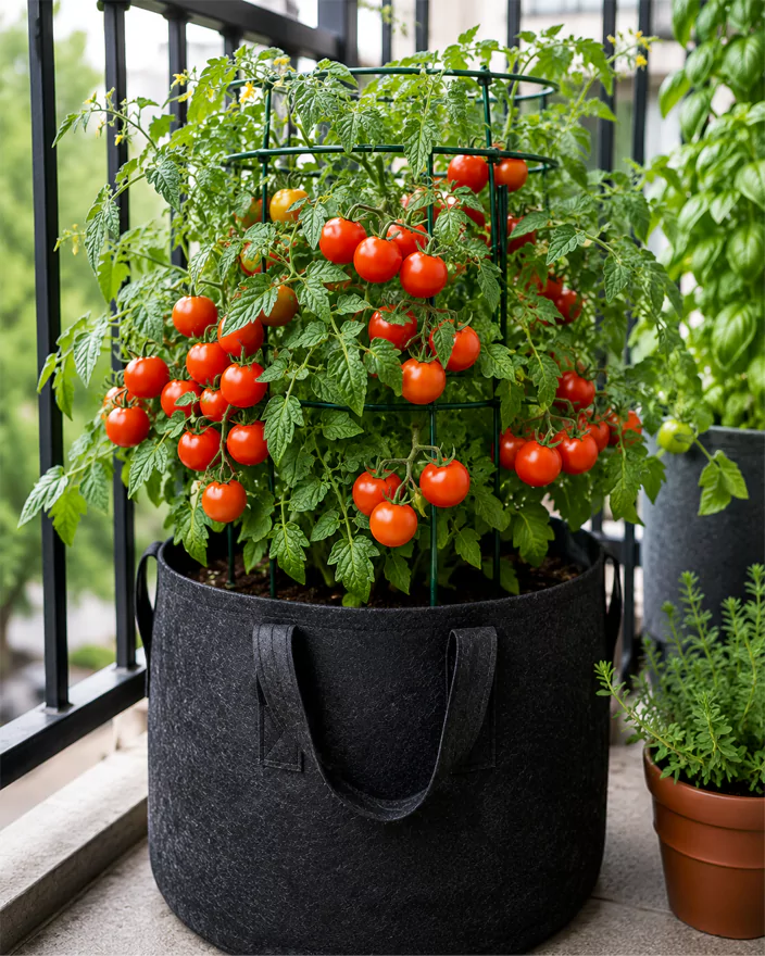 best vegetables small balconies