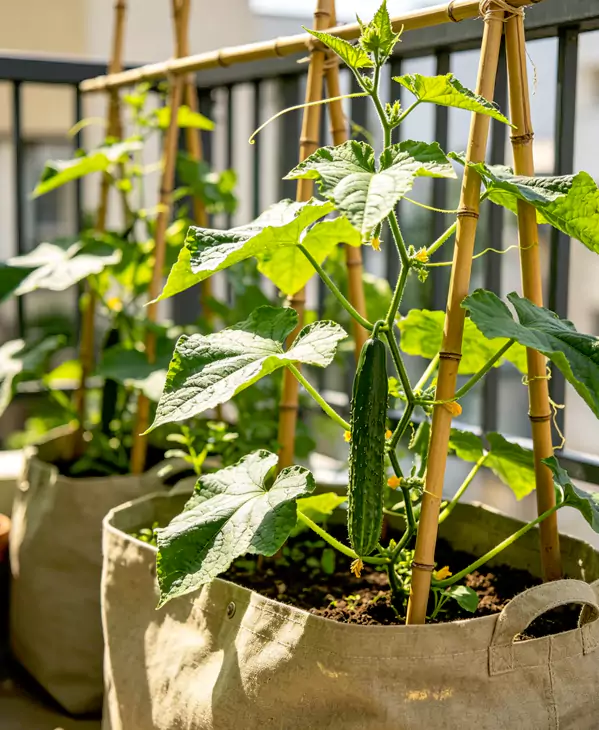 cucumber grow bags
