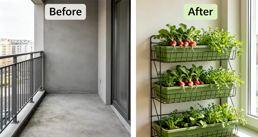 fast growing balcony vegetables video tutorial beginners2