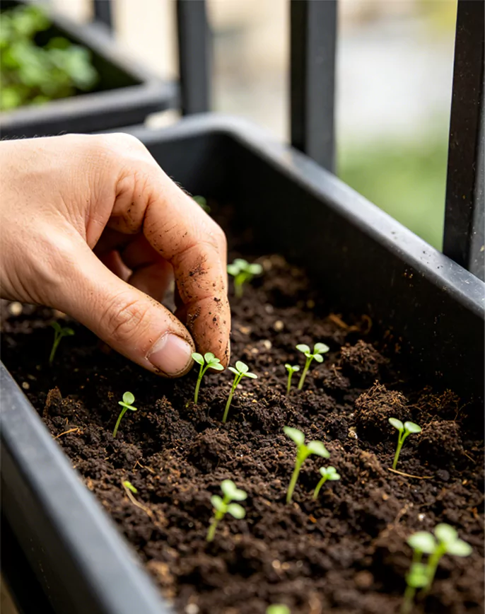 Fast-Growing Balcony Vegetables Video Tutorial