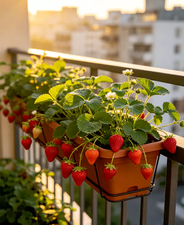 growing strawberries in containers for beginners
