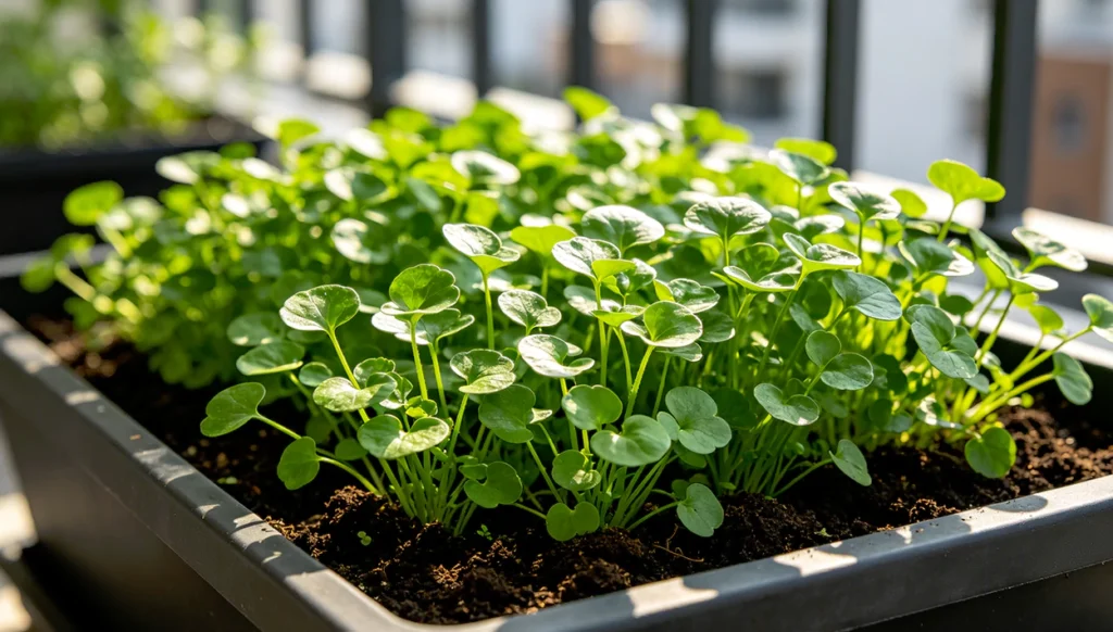 how to grow watercress balcony bg