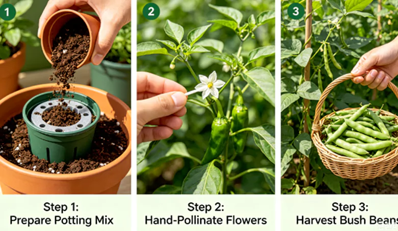 Low-Maintenance Balcony Vegetables Video Tutorial