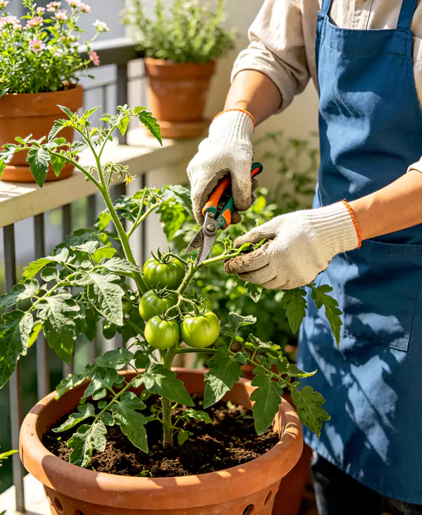How to Prune Container Tomatoes for Maximum Yield