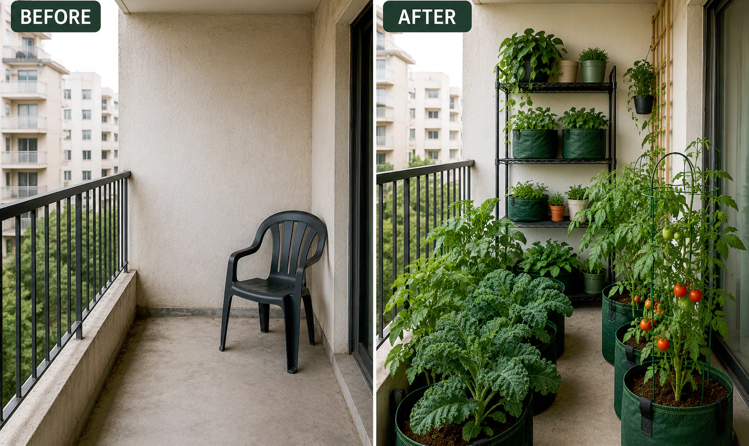 start balcony vegetable garden img