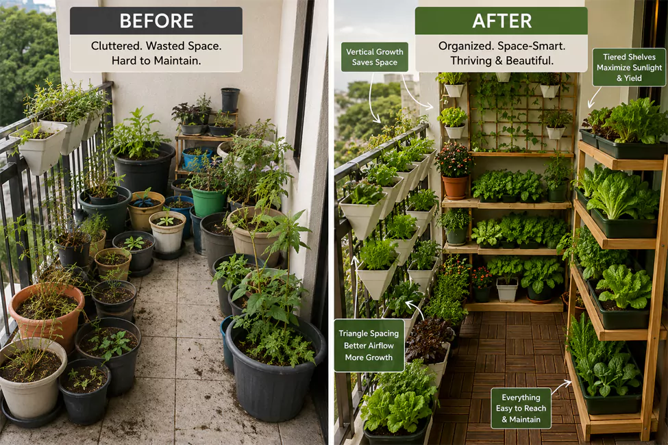 Vegetable Spacing Tricks-vs